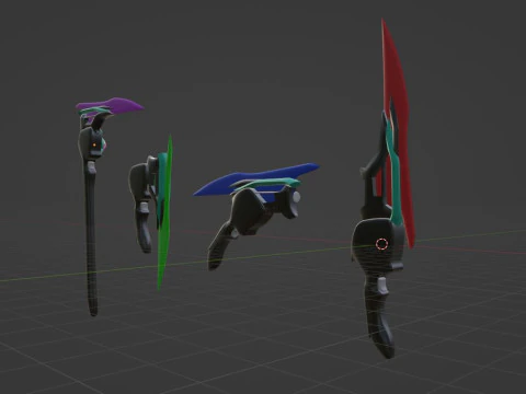 Breakam Zeztzer - Kamen Rider Zeztz Modelo 3D