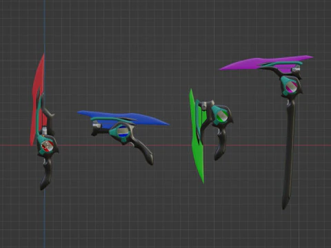 Breakam Zeztzer - Kamen Rider Zeztz Modelo 3D