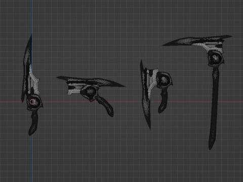 Breakam Zeztzer - Kamen Rider Zeztz 3D Model