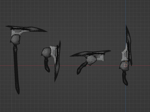 Breakam Zeztzer - Kamen Rider Zeztz 3D Model