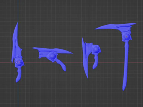 Breakam Zeztzer - Kamen Rider Zeztz Modelo 3D