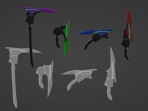 Breakam Zeztzer - Kamen Rider Zeztz 3D Model