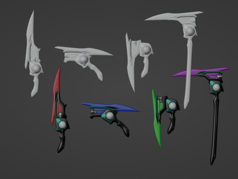 Breakam Zeztzer - Kamen Rider Zeztz 3D Model