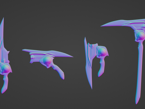 Breakam Zeztzer - Kamen Rider Zeztz 3D Model