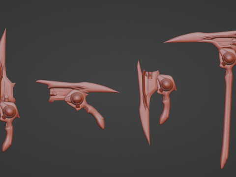Breakam Zeztzer - Kamen Rider Zeztz 3D Model