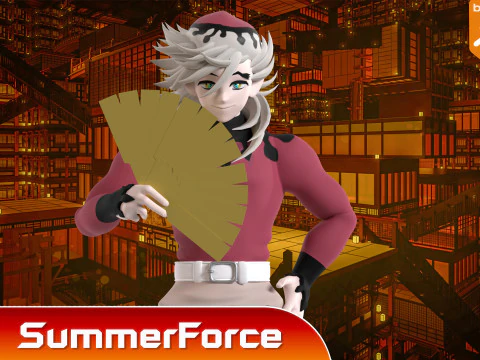 Doma - Demon Slayer Infinity Castle 3D Model