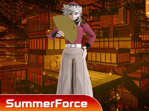 Doma - Demon Slayer Infinity Castle 3D Model