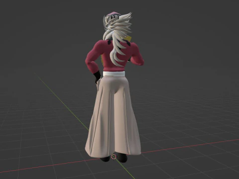 Doma - Demon Slayer Infinity Castle 3D Model
