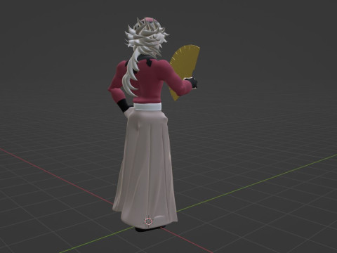 Doma - Demon Slayer Infinity Castle Model 3D
