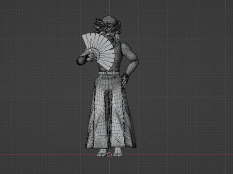 Doma - Demon Slayer Infinity Castle 3D Model