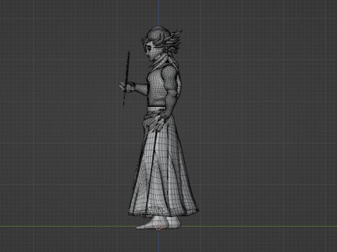 Doma - Demon Slayer Infinity Castle Model 3D