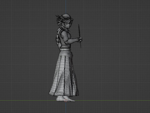 Doma - Demon Slayer Infinity Castle Model 3D