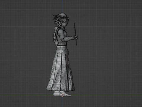 Doma - Demon Slayer Infinity Castle 3D Model