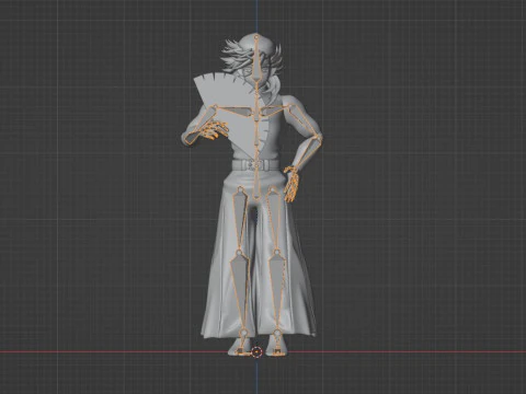 Doma - Demon Slayer Infinity Castle 3D Model