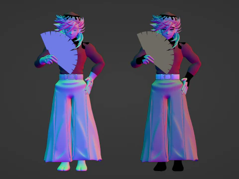 Doma - Demon Slayer Infinity Castle 3D Model