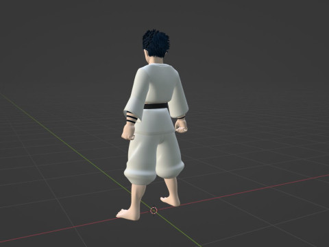 Hakuji Soyama - Demon Slayer Infinity Castle 3D Model