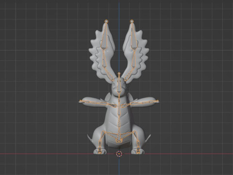 Mega Dragonite - Pokemon 3D Modell