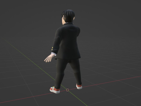 Kinta Sakata - Dandadan 3D 模型