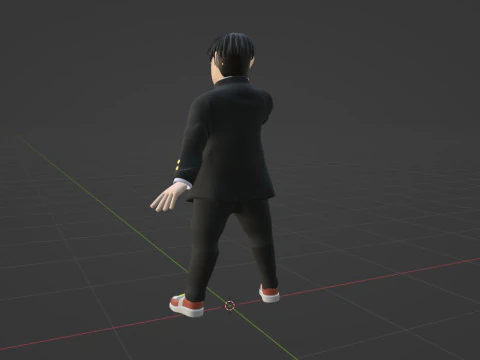 Kinta Sakata - Dandadan 3D Model