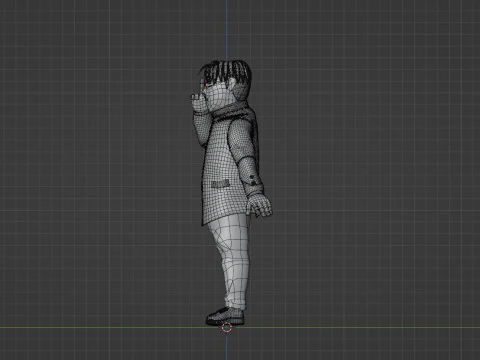Kinta Sakata - Dandadan 3D Model
