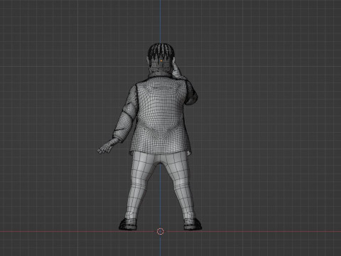 Kinta Sakata - Dandadan 3D 模型