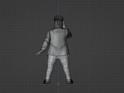 Kinta Sakata - Dandadan 3D Model