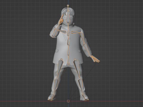 Kinta Sakata - Dandadan 3D 模型