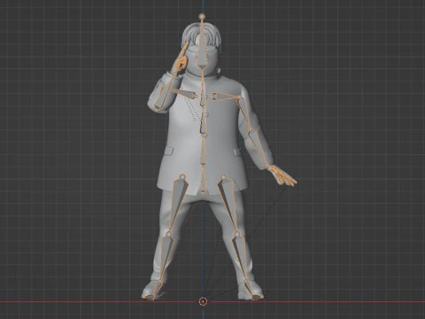 Kinta Sakata - Dandadan 3D Model