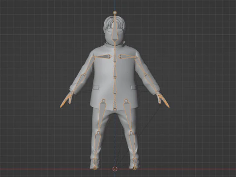 Kinta Sakata - Dandadan 3D Model