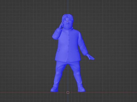Kinta Sakata - Dandadan 3D 模型
