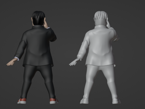 Kinta Sakata - Dandadan 3D 模型