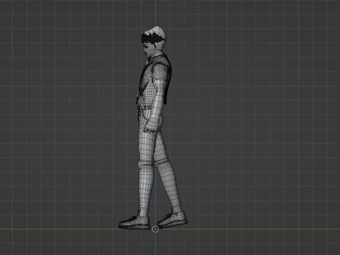 Abby Saja - KPop Demon Hunters Modello 3D