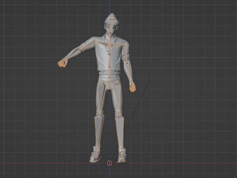 Abby Saja - KPop Demon Hunters Modello 3D