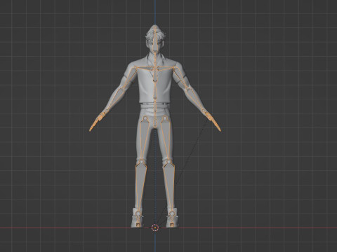 Abby Saja - KPop Demon Hunters Modello 3D