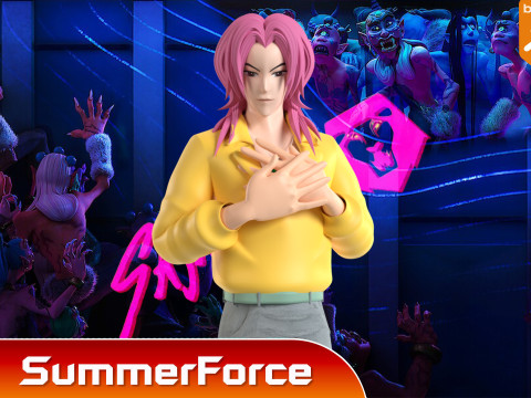 Romance Saja - KPop Demon Hunters 3D Model