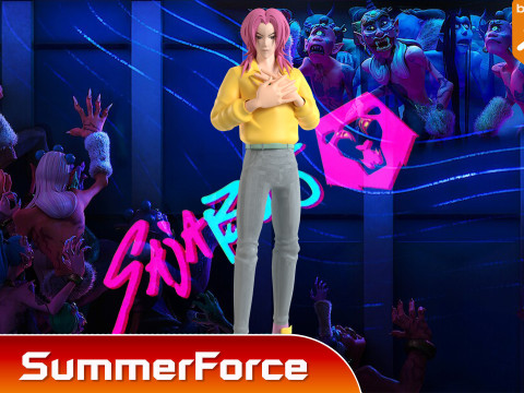 Romance Saja - KPop Demon Hunters 3D Model