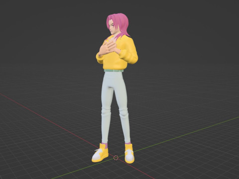 Romance Saja - KPop Demon Hunters 3D Model