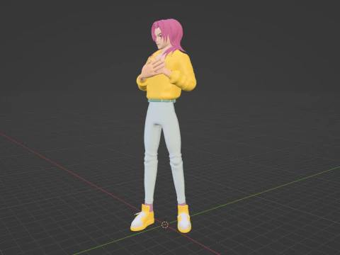 Romance Saja - KPop Demon Hunters 3D Model
