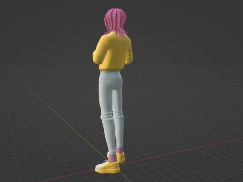 Romance Saja - KPop Demon Hunters 3D Model