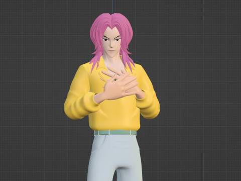 Romance Saja - KPop Demon Hunters 3D Model