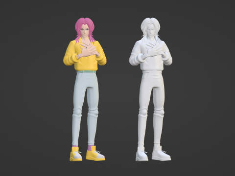 Romance Saja - KPop Demon Hunters 3D Model