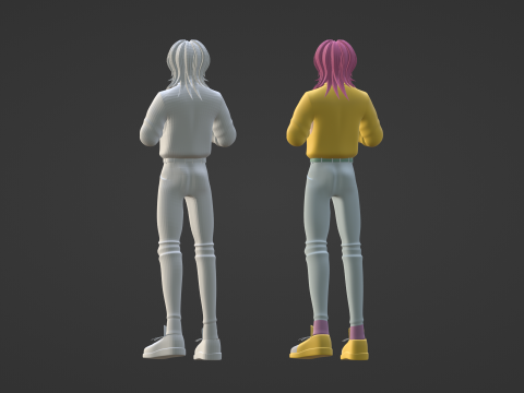 Romance Saja - KPop Demon Hunters 3D Model
