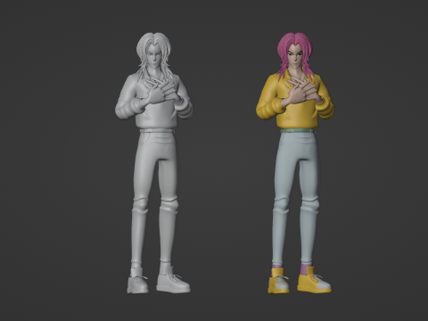 Romance Saja - KPop Demon Hunters 3D Model
