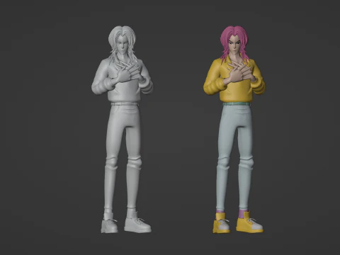Romance Saja - KPop Demon Hunters 3D Model