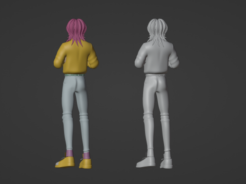 Romance Saja - KPop Demon Hunters 3D Model