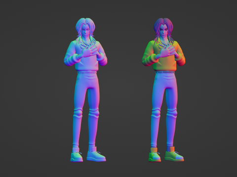 Romance Saja - KPop Demon Hunters 3D Model