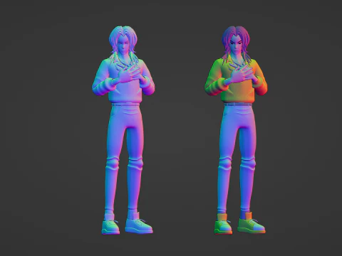 Romance Saja - KPop Demon Hunters 3D Model