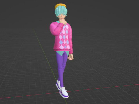 Baby Saja - KPop Demon Hunters 3D Model