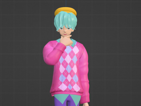 Baby Saja - KPop Demon Hunters 3D Model