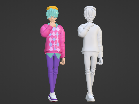 Baby Saja - KPop Demon Hunters 3D Model